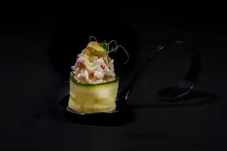 Gunkan ebi zucchina - 1 pezzo