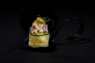 Gunkan ebi zucchina - 1 pezzo