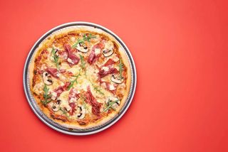 Proscuitto Cotto Pizza-single....