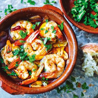 Gambas al ajillo