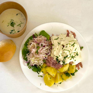 Zapečena butkica u sosu od rena