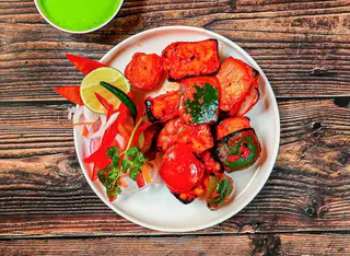 Hiryali Paneer Tikka