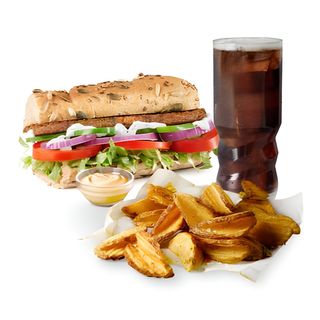 Menu Hambúrguer Vegan 15cm