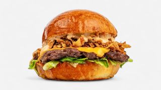 Crispy Cheese burger