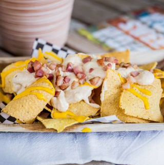 Nachos Cheese y Bacon