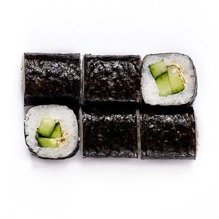 Мини ролл огурцом