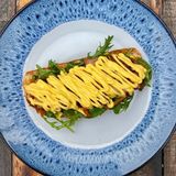 Брускета з яловичиною