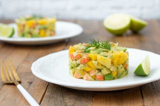  Tartare Crevette Mango