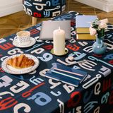 სუფრა - დედა ენა 210x140სმ პოლიესტერი