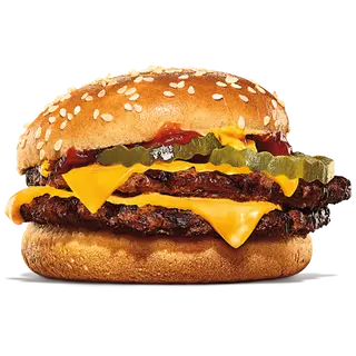 Double cheeseburger