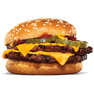 Double cheeseburger