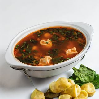 Пельмени с бульоном 0,6