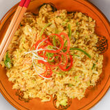 Arroz Frito De Curry Y Pollo