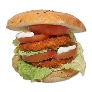 Hamburguesa Doble De Pollo