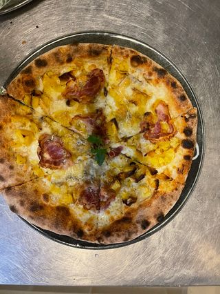 Patate,Pancetta e Gorgonzola