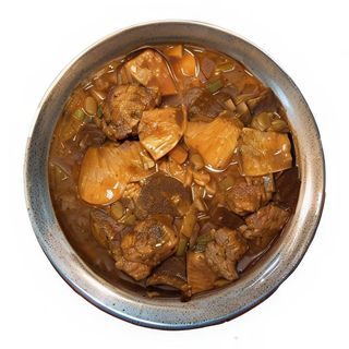 Pollo con ajo y chile