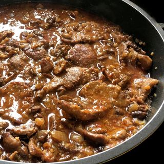 Fricando de ternera con setas