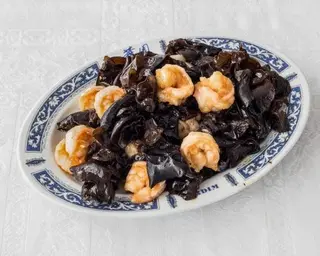84 - Gambas com Algas Chinesas