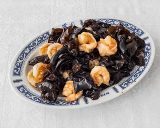 825 Gambas com Algas Cninesas