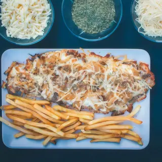 Milanesa Fugazzeta