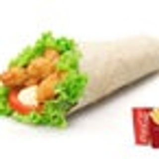 Chicken wrap menù