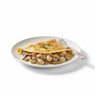 Crêpe Poulet Champignons
