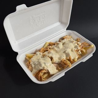 Картопля фрі з м'ясом курки (350г)