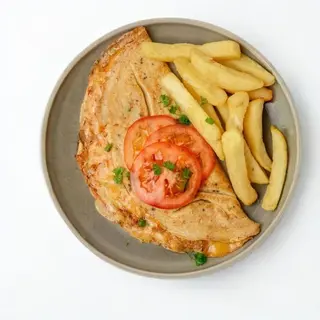 Chips & Omelette