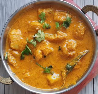 Fish butter masala