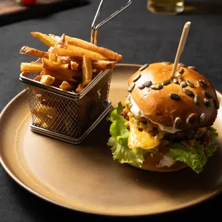 Pulled pork burger