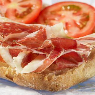 Súper Bocata De Jamón Serrano