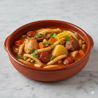 Cazuela de fideos (2 personas)