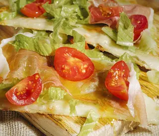 Pizza David al piatto
