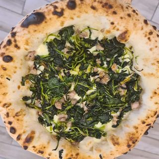 Friarielli e salsiccia rotonda