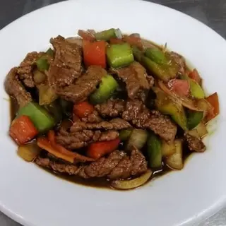 Ternera Con Salsa De Ostras