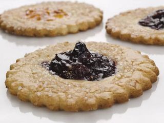 Ciastko maślane z wiśnią