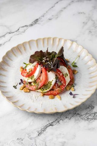 Salade caprese 
