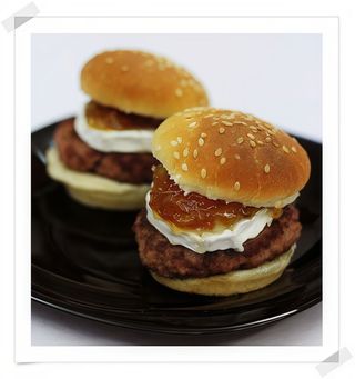 Hamburguesa De Queso De Cabra