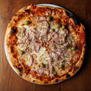 Al tonno pizza