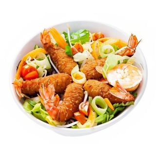 Crispy Prawn Salad