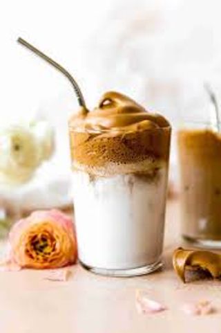Ice Coffee fruit rouge