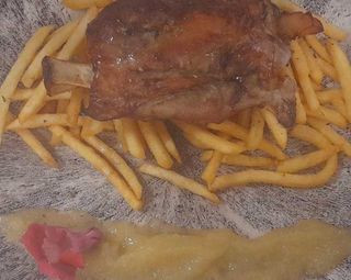 Codillo Asado De Cerdo Blanco De Teruel