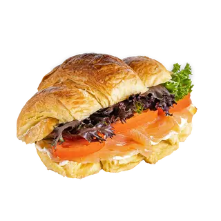 Croissant Con Salmón Y Philadelphia