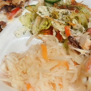 Talerz gyros drobiowy