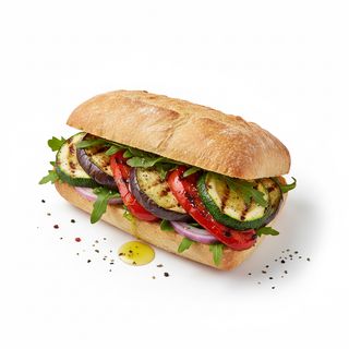 Panino verdure grigliate