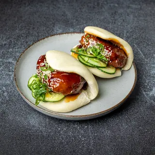 Truffle Glazed Tofu Bao