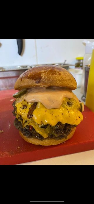 Imperial Burger+pomfrit