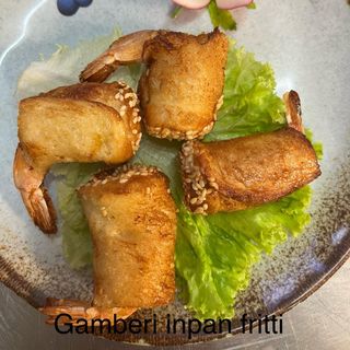Gamberi inpan e fritti - 4 pezzi