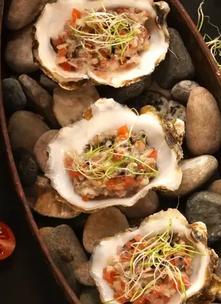 Ceviche de ostras