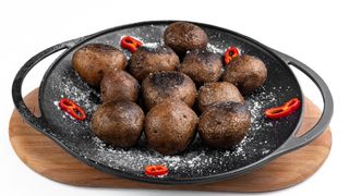 Cartofi copți în sare